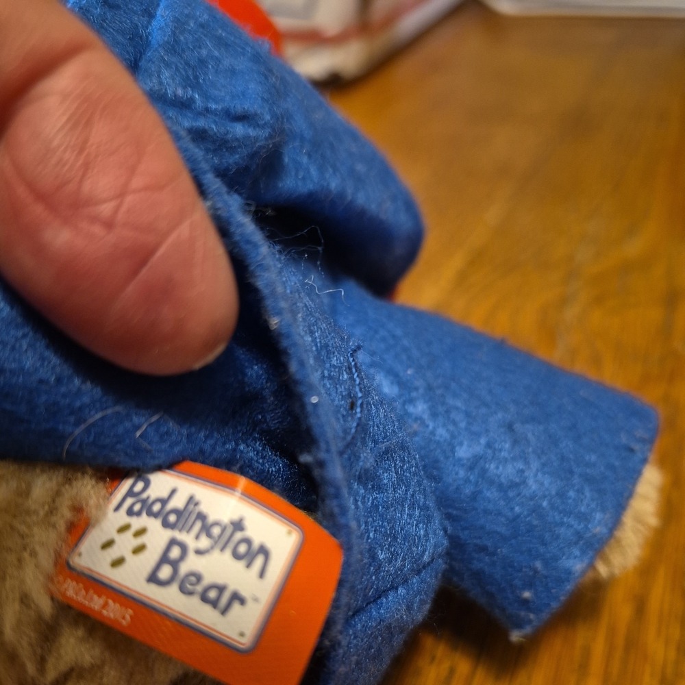 Paddington Bear Stuffed Animal no paper tags or suitcase. - Picture 8 of 10